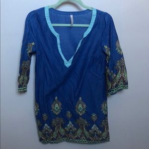 Old Navy Boho Print Blouse